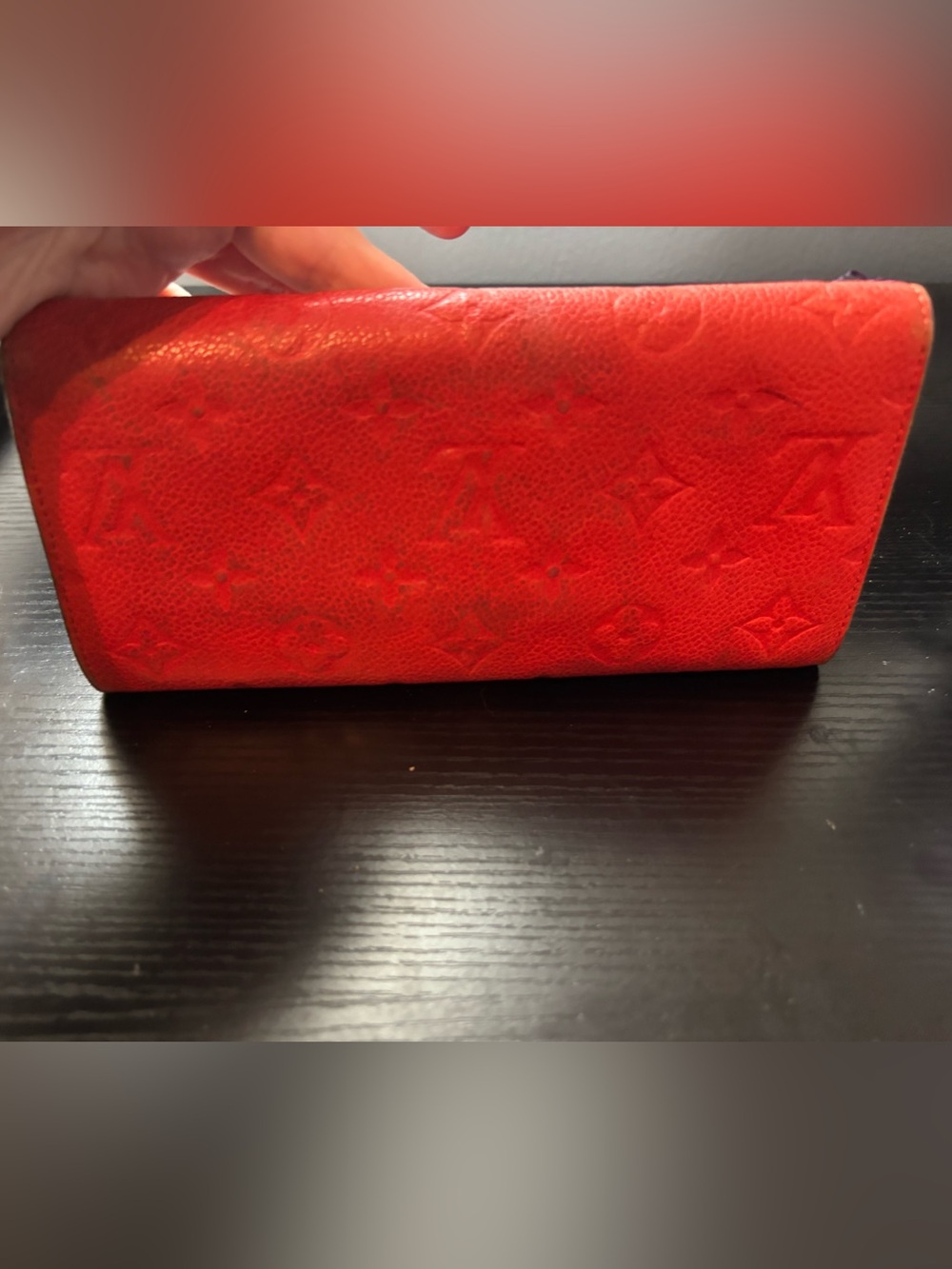 Authentic Louis Vuitton Monogram Empreinte Curieuse Long Wallet - Orient - Picture 3 of 10